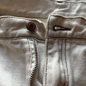 Cream jeans